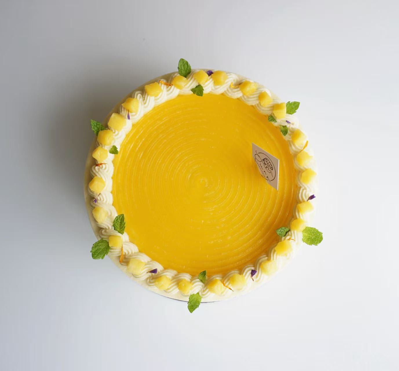 Mango Mille Crepe Cake